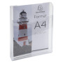 Box mural 1 case A4 vertical cristal