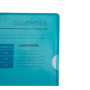 SACH. 10 POCHETTES COINS  PVC VERT