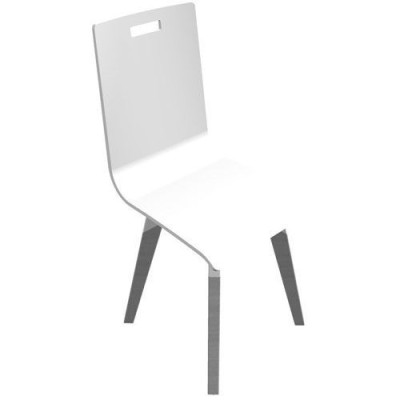 EVASION CHAISE MULTIPLI NOIRPIEDS BOIS METAL STRUCTURE NOIR VM ZP MS