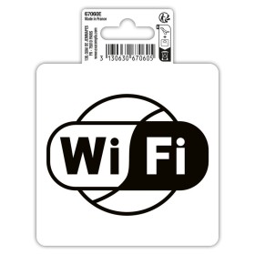 Panneau Wifi PVC 10x10cm