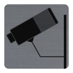 Plaque adhésive Surveillance caméra