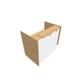 GRETA MOD.HAUT DROIT INDEP. L120XP80XH113,5 VDF LONG A DROITE RI MG