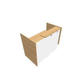 GRETA MOD.HAUT DROIT INDEP. L140XP80XH113,5 VDF LONG A DROITE RI MG