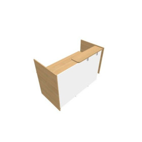 GRETA MOD.HAUT DROIT INDEP. L160XP80XH113,5 VDF LONG A DROITE RI MG