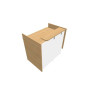 GRETA MOD.HAUT DROIT INDEP. L120XP80XH113,5 PLAN H95 VDF LONG A DROITE RI MG