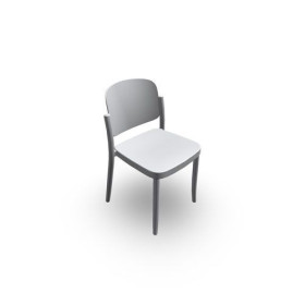 LINE LOT 4 CHAISES POLYPRO 4 PIEDS SANS ACCOUDOIRS PU
