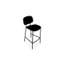 SOFIA TABOURET H77,3 POLYPRO 4 PIEDS PU SG