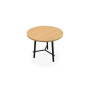 CLARA TABLE D80CM H73,5CM PLTMELAMINE PIED DESIGN RI ZP