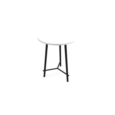 CLARA TABLE D80CM H109,5CM PLT MELAMINE PIED DESIGN MG ZP