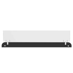 REHAUSSE PANNEAU ECRAN PLEXIGLAS EP.5MM H26 X L160CM + PINCESPV SO