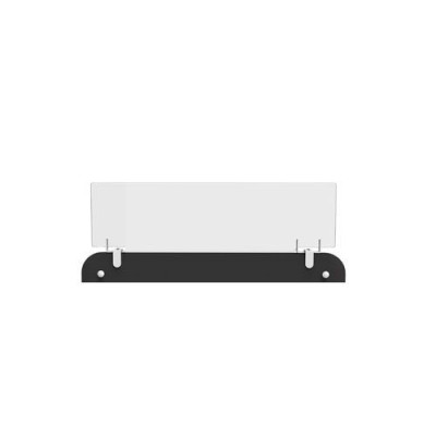 REHAUSSE PANNEAU ECRAN PLEXIGLAS EP.5MM H26 X L80CM + PINCESPV SO