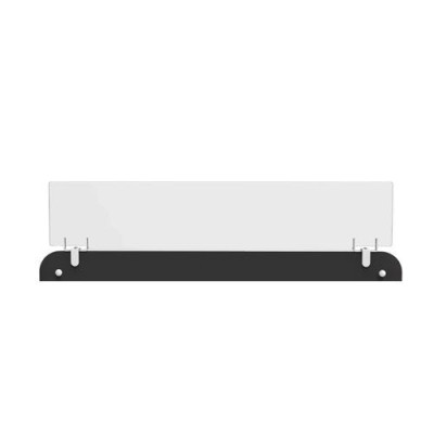 REHAUSSE PANNEAU ECRAN PLEXIGLAS EP.5MM H26 X L140CM + PINCESPV SO