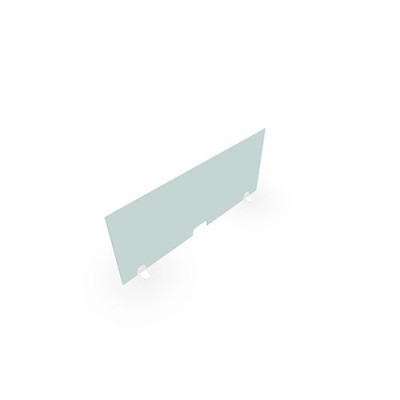 PANNEAU ECRAN PLEXIGLAS EP. 5MM H60 X L140CM + PIED METAL SO