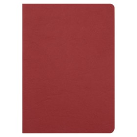 Age Bag cahier piqué 21x29,7cm 96p uni rouge