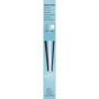 Boite 25 peignes plastique 6mm A4 blanc