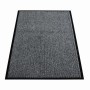 Tapis anti poussière pro gris anthracite PP 0.90 x 1.20m