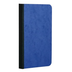 Age Bag carnet broché 9x14cm 192p 5x5 bleu