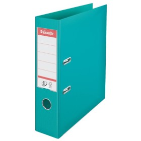 Classeur a levier N°1 Power A4 PP 75 mm Esselte, Turquoise