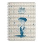 3 Gouttes de pluie, Cahier reliure intégrale A5 - 14,8 x 21 cm, 120 pages, ligné