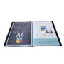 PORTE-VUES PP A4 200 VUES NOIR