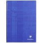 Brochure rembordée Bleu 21x29,7cm 192p ligné + marge