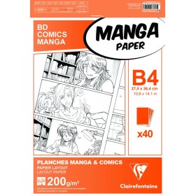 Manga Etui BD/Comic B4 40F O 200g