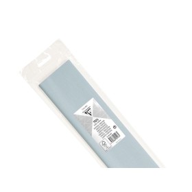 Rouleau de papier crépon 75% 2,50x0,50m bleu pâle