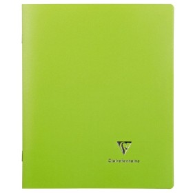 Koverbook piqué polypro opaque 8 couleurs ass. 17x22cm 96p ligné + marge - livré