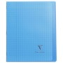 Koverbook piqué polypro transparent 10 couleurs ass. 17x22cm 96p séyès - livré e