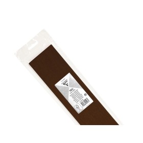 Rouleau de papier crépon 75% 2,50x0,50m chocolat
