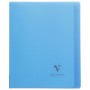 Koverbook piqué polypro transparent 10 couleurs ass. 17x22cm 96p Q.5x5 - livré e