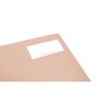 Koverbook BLUSH piqué PP bicolore opaque 17x22cm 96p ligné + marge coloris assor