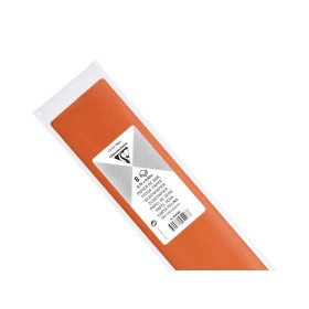 Sachet de papier de soie 8F 0,75x0,50m orange