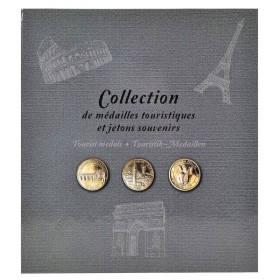 Album carton pr 50 médailles touristique