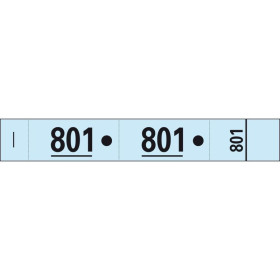 CARNET 50 TICKETS VESTIAIRES - BLEU