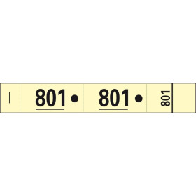 CARNET 50 TICKETS VESTIAIRES - JAUNE