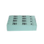 CARNET 50 TICKETS VESTIAIRES - VERT
