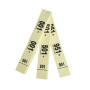 CARNET 50 TICKETS VESTIAIRES - JAUNE