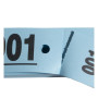 CARNET 50 TICKETS VESTIAIRES - BLEU