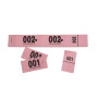 CARNET 50 TICKETS VESTIAIRES - ROSE