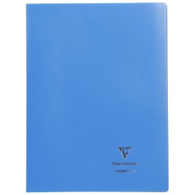 Koverbook piqué polypro opaque Bleu 21x29,7cm 96p séyès