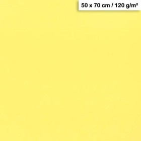 1F couleur Maya 50x70cm 120g jaune paille