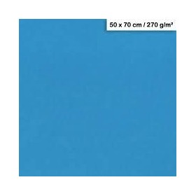 1F couleur Maya 50x70cm 270g bleu