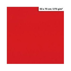 1F couleur Maya 50x70cm 270g rouge
