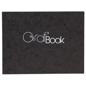 Carnet Graf'Book 360° 15,2x21cm 100g dos brute cousu 200p