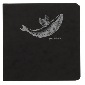 Carnet F.S. 10,5x10,5cm Dos carré cousu Noir 50F sketch 90g ivoire
