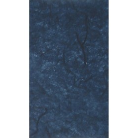 Sac-étui de 10 feuilles de papier mûrier 65x95cm bleu marine