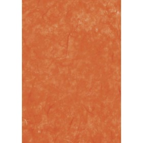 Sac-étui de 10 feuilles de papier mûrier 65x95cm orange