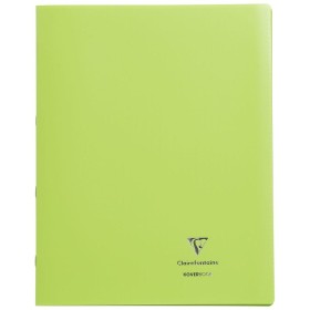 Koverbook piqué polypro opaque Vert 24x32cm 96p séyès