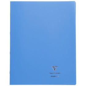 Koverbook piqué polypro opaque Bleu 24x32cm 96p séyès